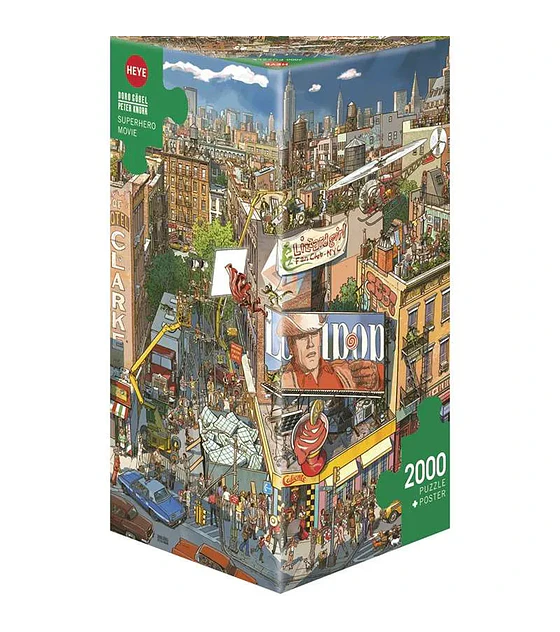 Preventa - Puzzle Heye 2000 Pcs - Superhero Movie