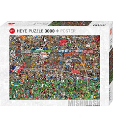 Puzzle Heye 3000 Pcs - Football History