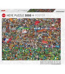 Preventa - Puzzle Heye 3000 Pcs - Football History