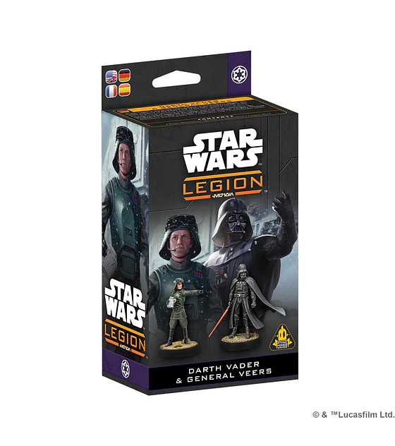 Preventa - Star Wars Legion - Darth Vader & General Veers Character Expansion