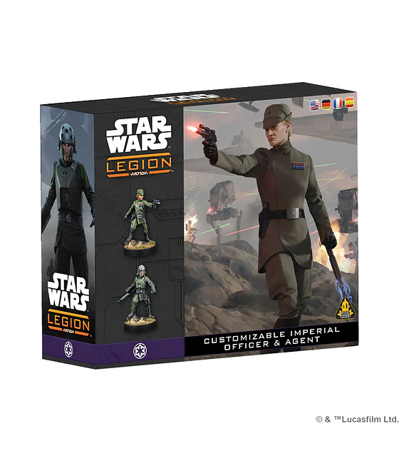 Preventa - Star Wars Legion - Customizable Imperial Officer & Agent