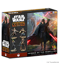 Preventa - Star Wars Legion - Heroes of the Rebellion Character Pack