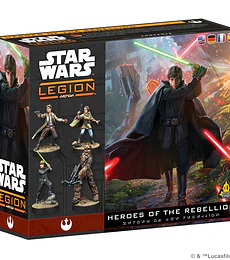 Preventa - Star Wars Legion - Heroes of the Rebellion Character Pack