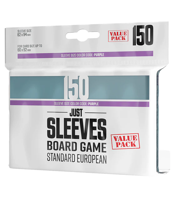 GG Just Sleeves - Standard European Value Pack (150)