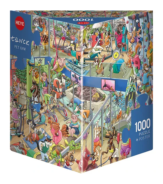 Puzzle Heye 1000 Pcs - Pet Gym