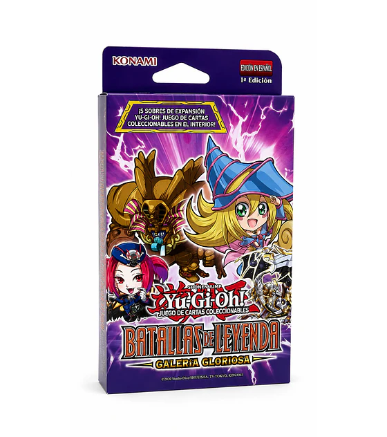 YGO Battle of Legends: Glorious Gallery Token Box
