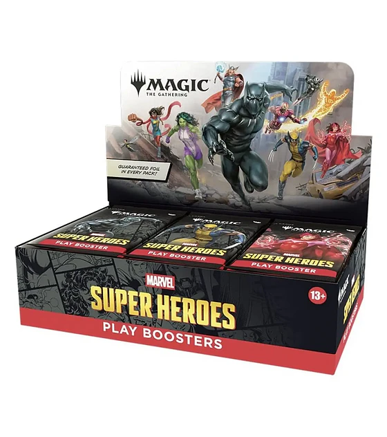 Preventa - MTG Playbooster Display Marvel Super Heroes (Inglés)
