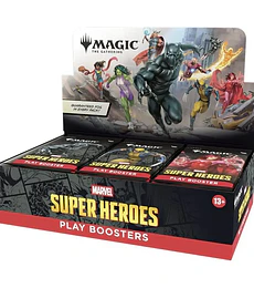 Preventa - MTG Playbooster Display Marvel Super Heroes (Español)