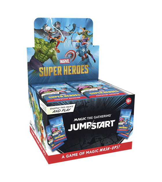 Preventa - MTG Jumpstart Booster Marvel Super Heroes (Inglés) 