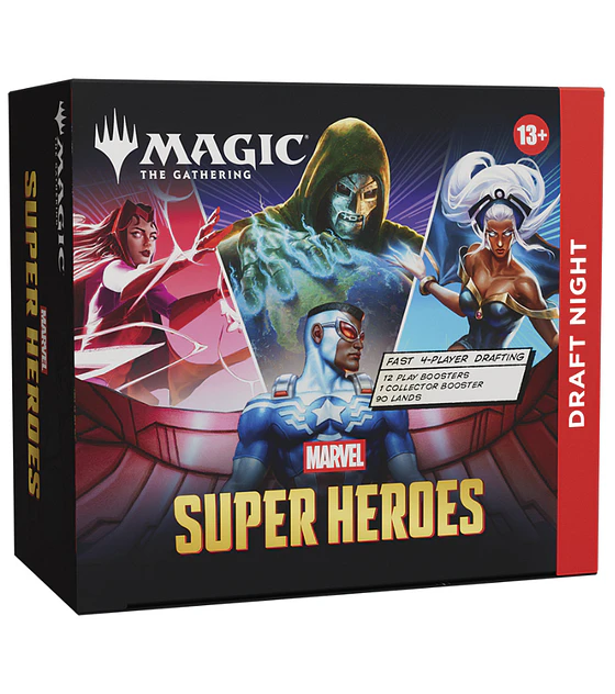 Preventa - MTG Draft Night Marvel Super Heroes (Inglés)