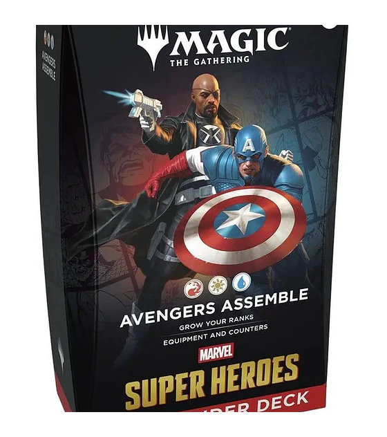 Preventa - MTG Commander Deck Marvel Super Heroes (Español)