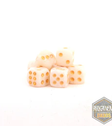 36 Dados 12mm Arkanova - Marmolado