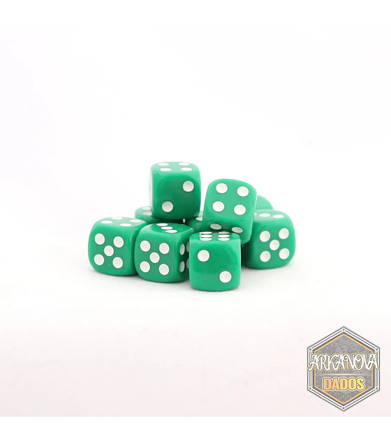 36 Dados 12mm Arkanova - Solido