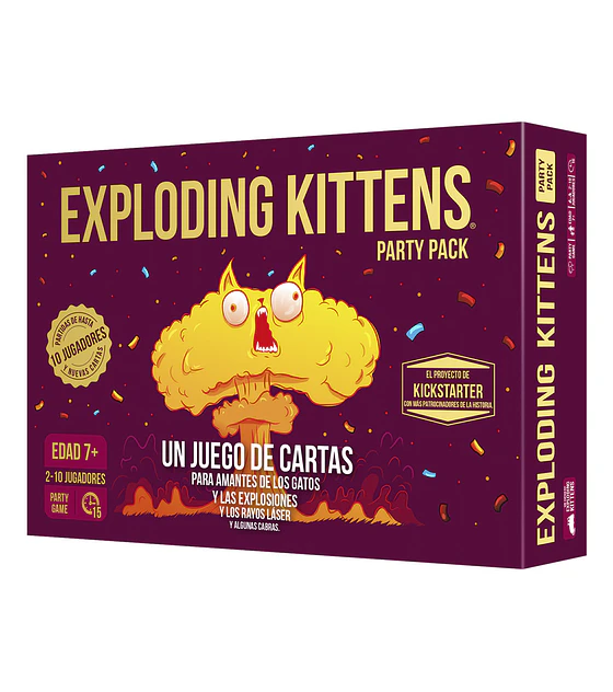 Exploding Kittens Party Pack nueva versión