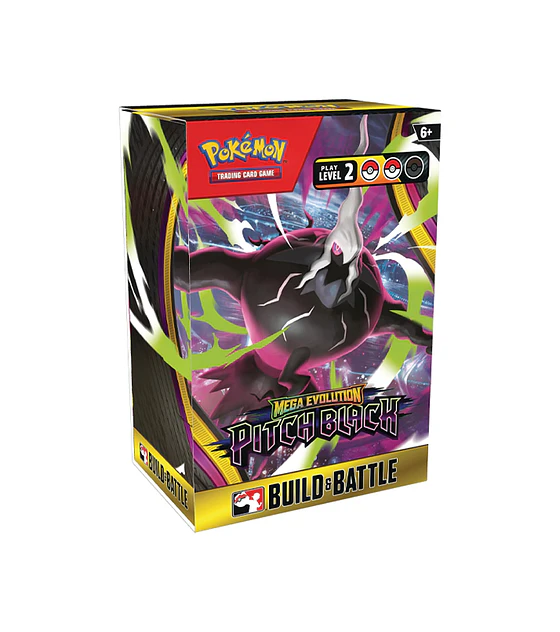 Preventa - Pokemon TCG Mega Evolution Pitch Black Prerelease Kit Español
