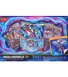 preventa - Premium Collection POK – Mega Greninja Ex Chaos Rising