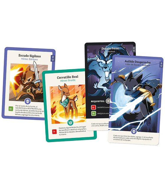 Preventa - Here To Slay - Bárbaros y Druidas