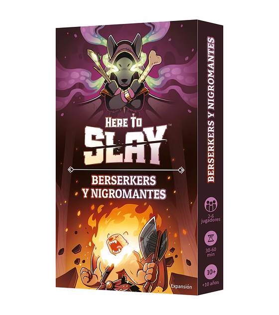 Preventa - Here To Slay - Berserkers y Nigromantes