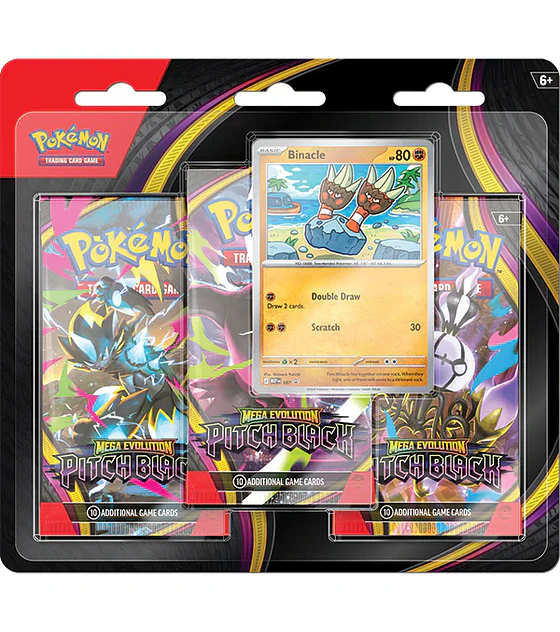 Preventa - Pokemon TCG: Pitch Black 3 pack Blister