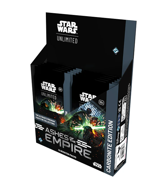 Preventa - Star Wars Unlimited - Ashes of the Empire Carbonite Booster Display