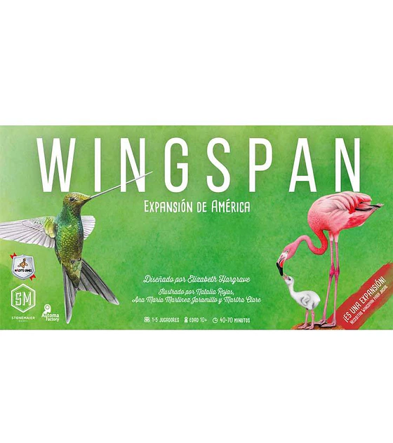 Preventa - Wingspan: Expansion América 
