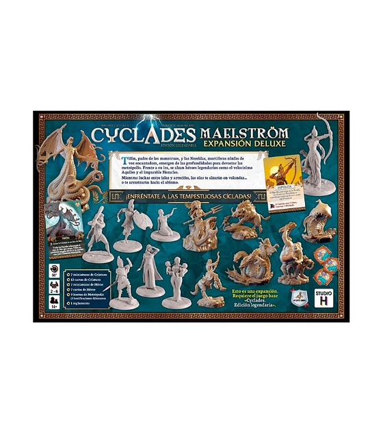 Preventa - Cyclades: Maelström - Expansión Deluxe