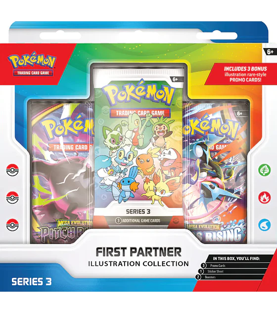 Preventa - Pokemon TCG First Partner Illustration Collection (Q3 2026)