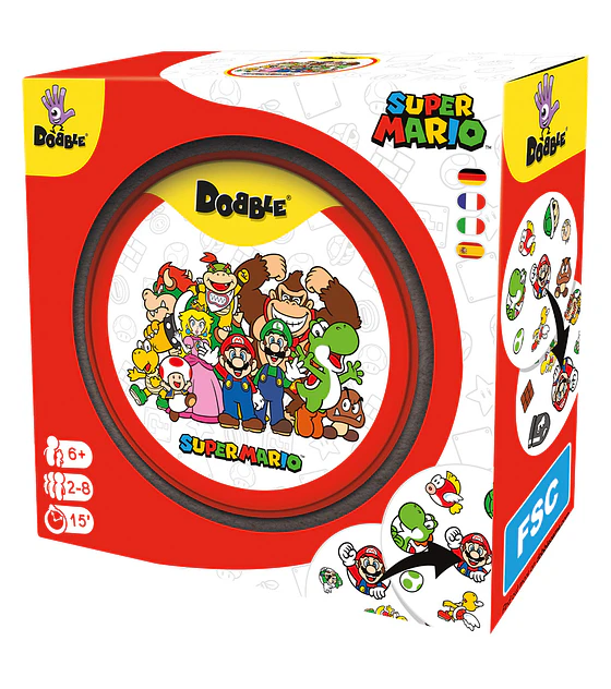 Dobble Super Mario eco sleeve