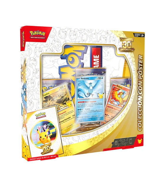 Preventa - Pokemon TCG 30th Celebration – Poster Collection