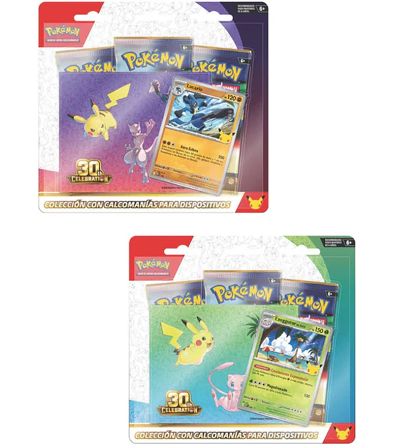 Preventa - Pokemon TCG 30th Celebration - Tech Sticker Collection