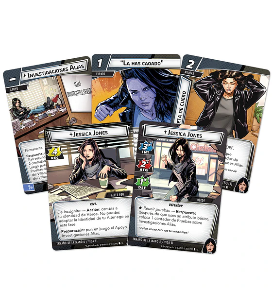 Preventa - Marvel Champions - Jessica Jones Hero Pack