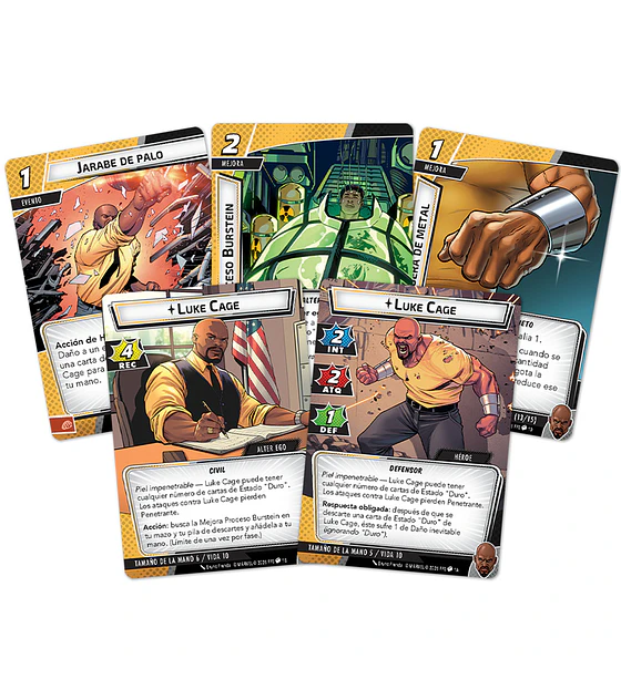 Preventa - Marvel Champions - Luke Cage Hero Pack