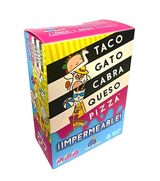 Taco Gato Cabra Queso Pizza Impermeable