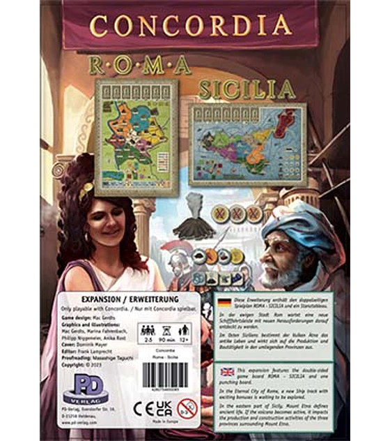 Preventa - Concordia exp. Roma y Sicilia