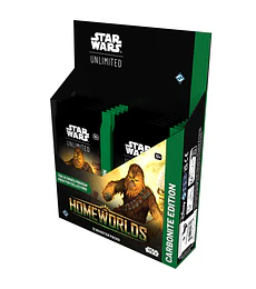 Star Wars Unlimited – Homeworlds Carbonite Booster Display