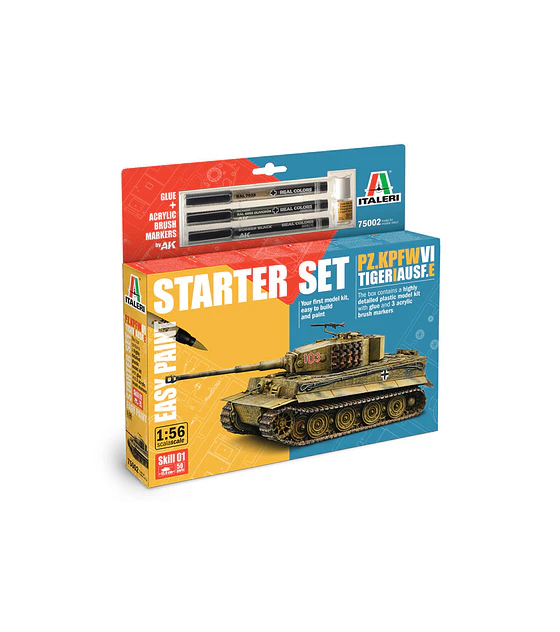 Preventa - Pz.Kpfw. VI Tiger I Ausf. E Starter Set - Easy Paint