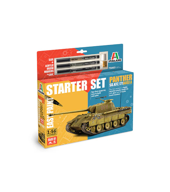 Preventa - Panther Sd.Kfz. 171 Ausf. A Starter Set - Easy Paint