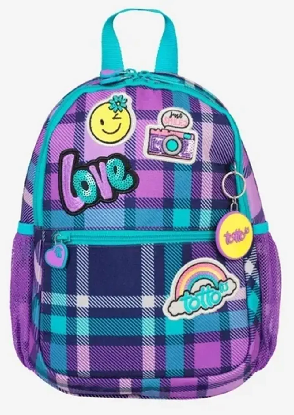 Morral Para Niña Pequeño Con Parches Patchly 1
