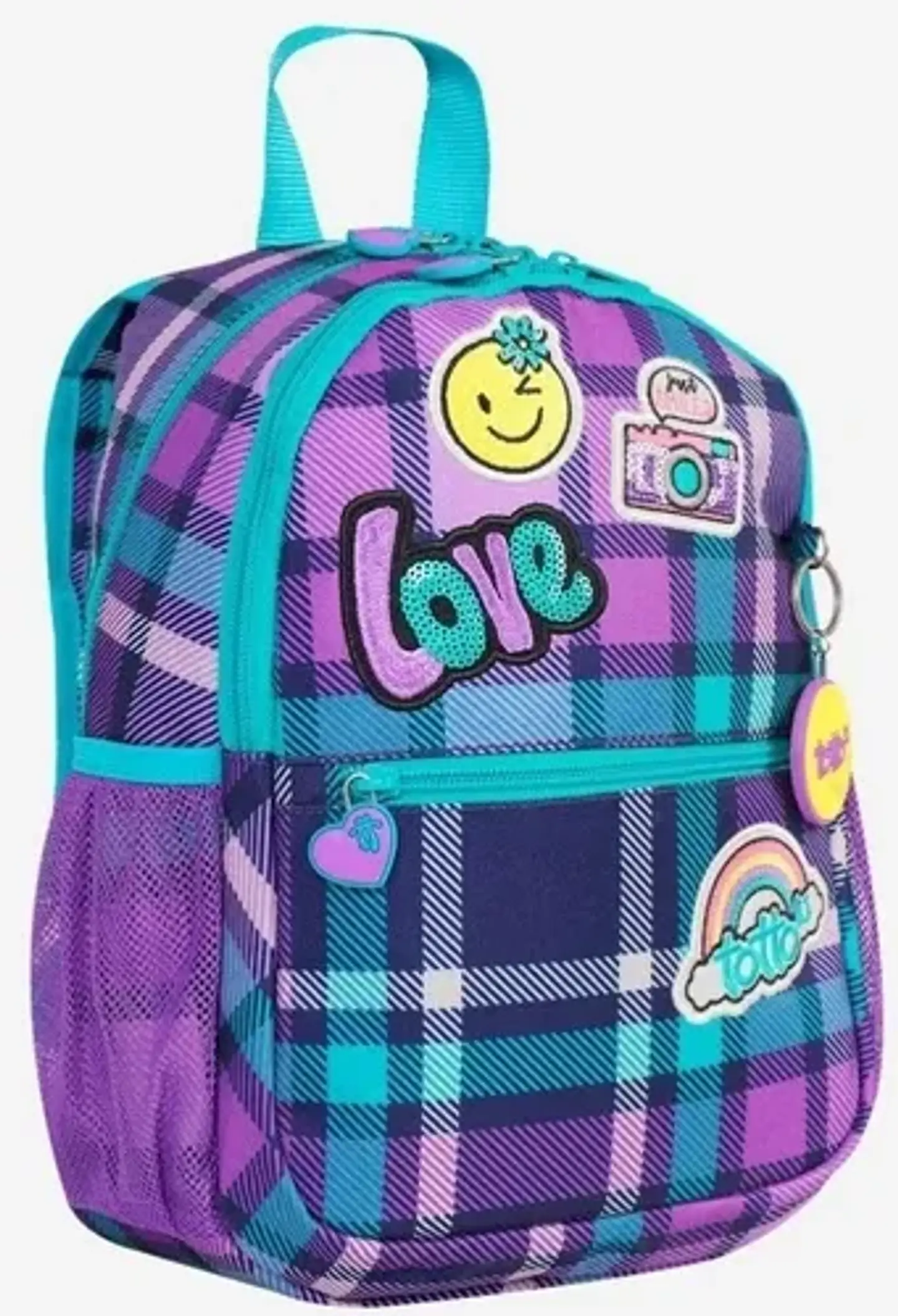 Morral Para Niña Pequeño Con Parches Patchly 3