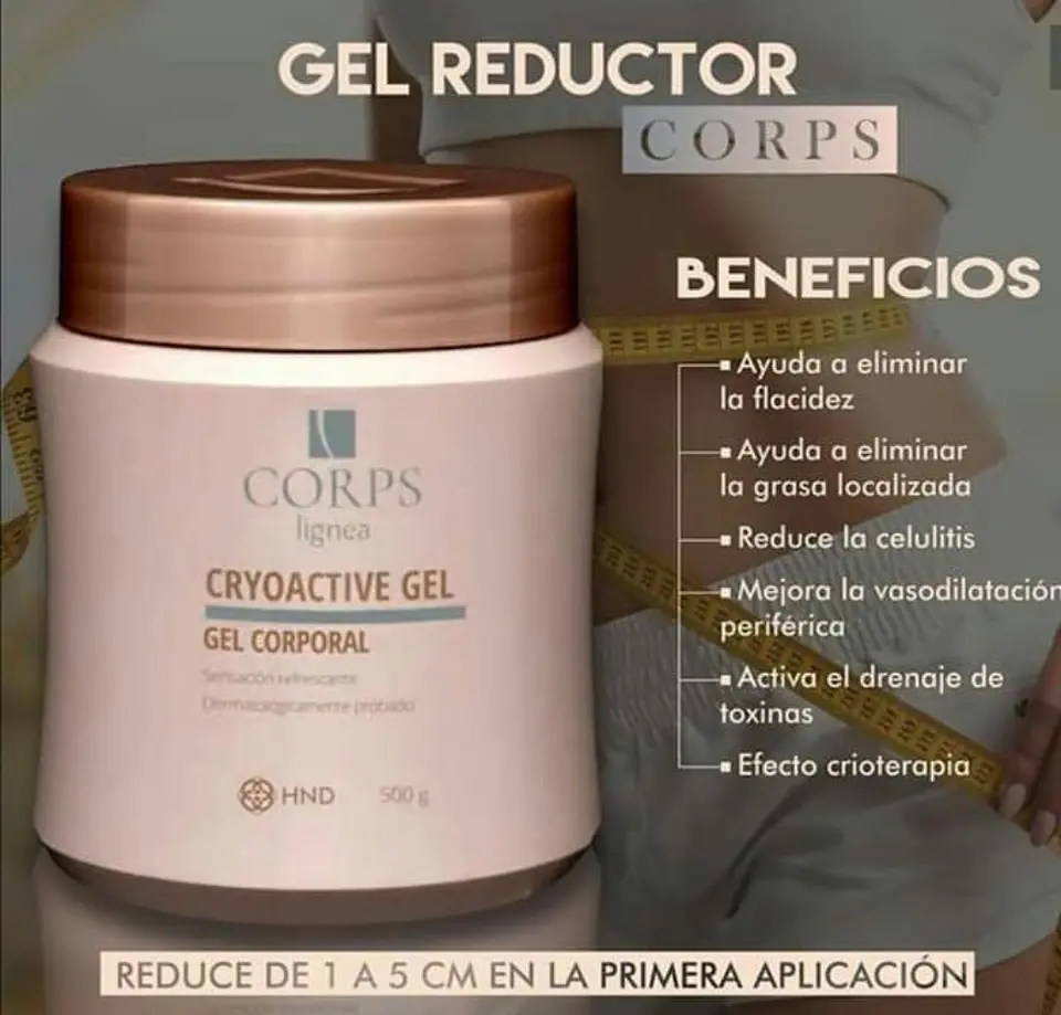 Gel Reductor Corps Hnd - Anti Celulitis 2