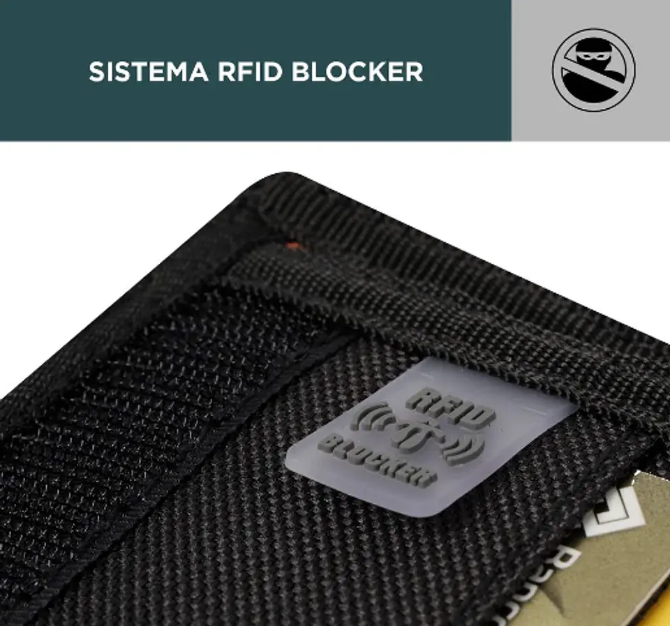 Billetera Lona Rfid Bacalao 4