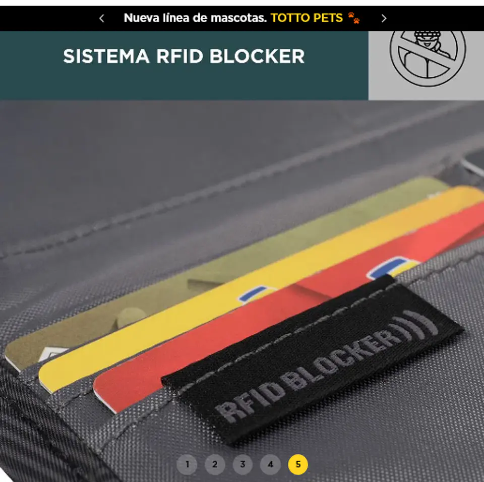 Billetera Ecofriendly Rfid Zimval 5