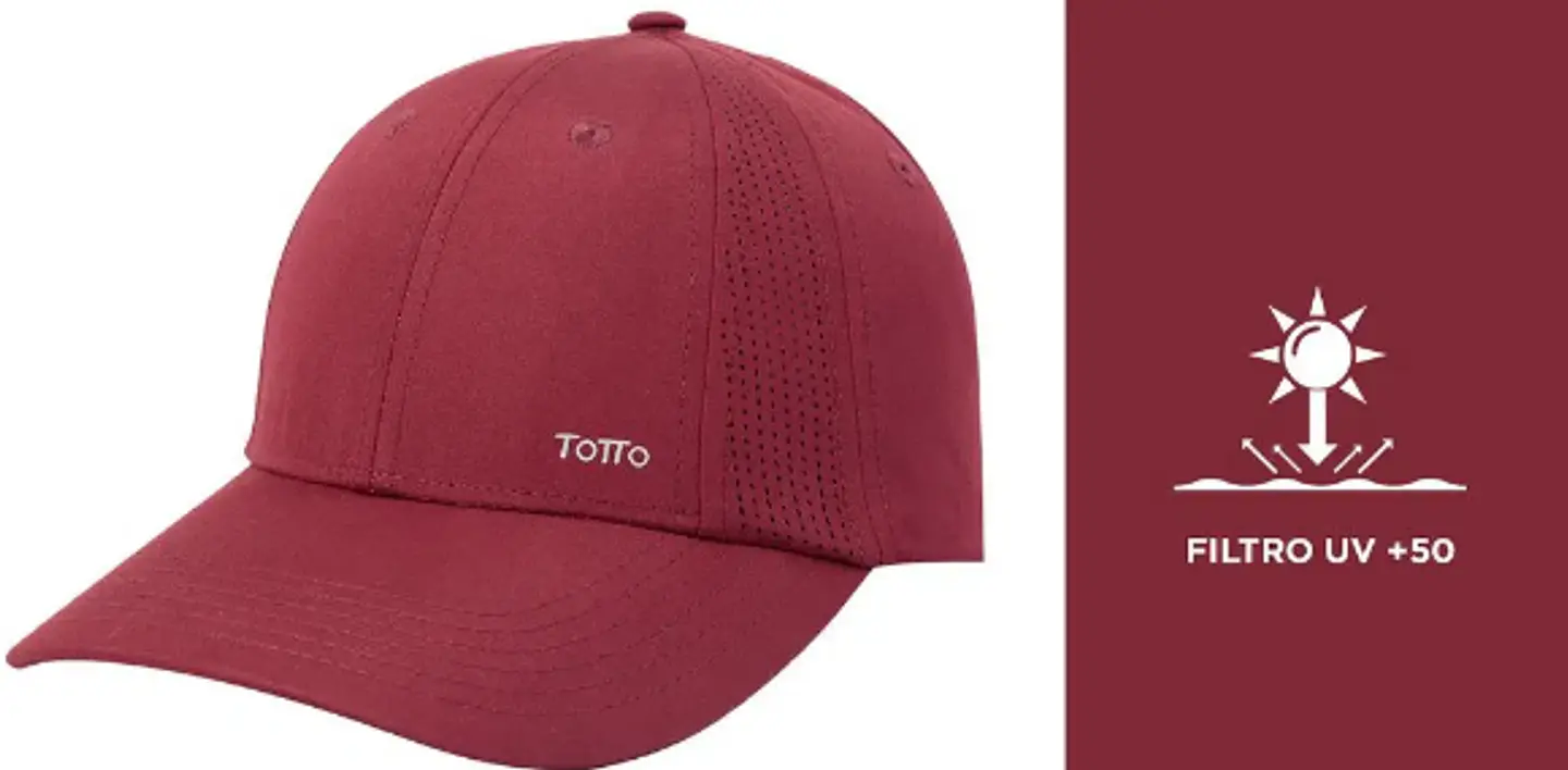 Gorra Filtro Uv +50 Beisbolera Unicolor Splity  8
