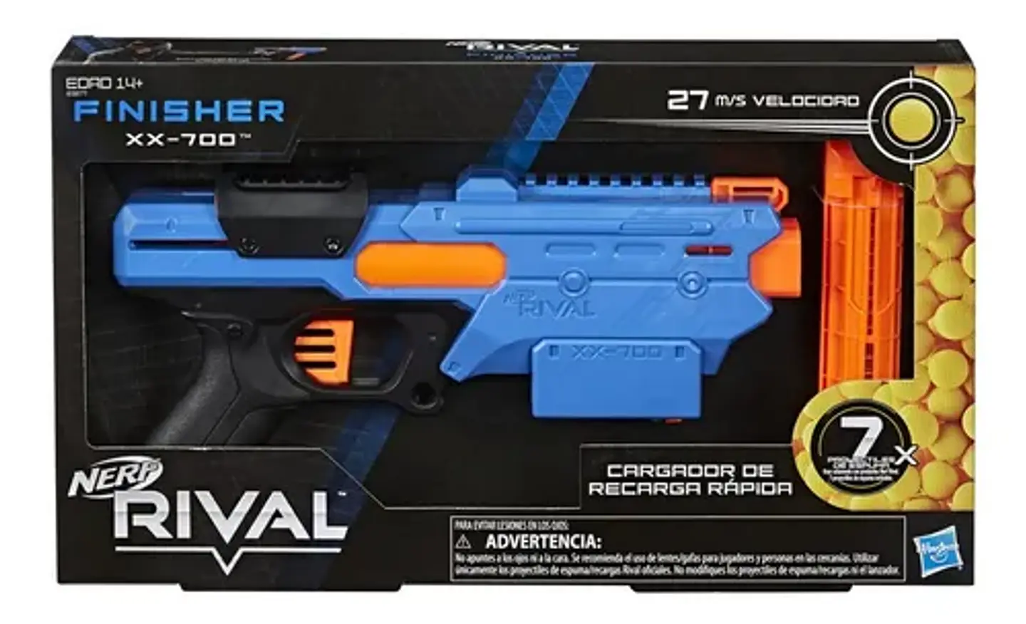 Lanzador Nerf Rival Finisher Xx-700 1
