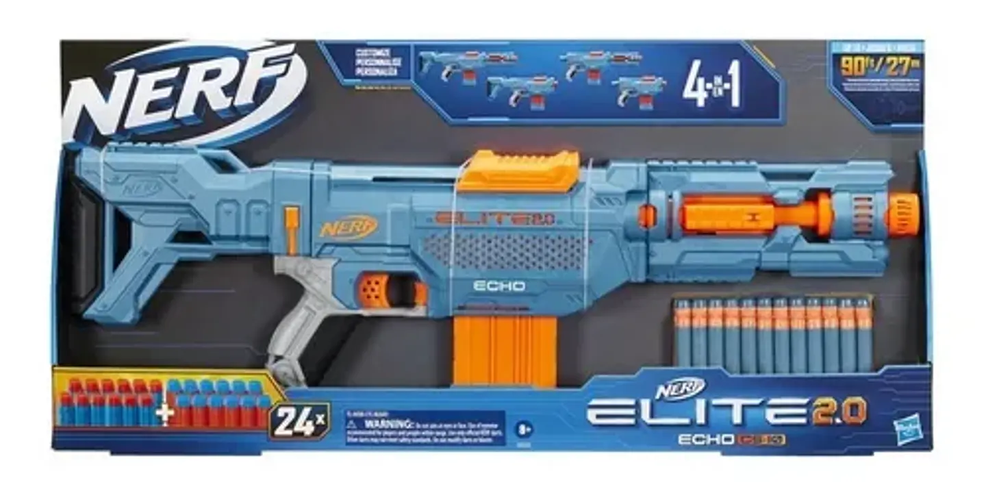 Pistola Nerf Elite 2.0 Echo CS 10 1