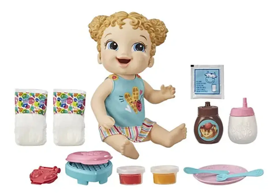 Muñeca Baby Alive Comiditas Bebe De Verdad 1