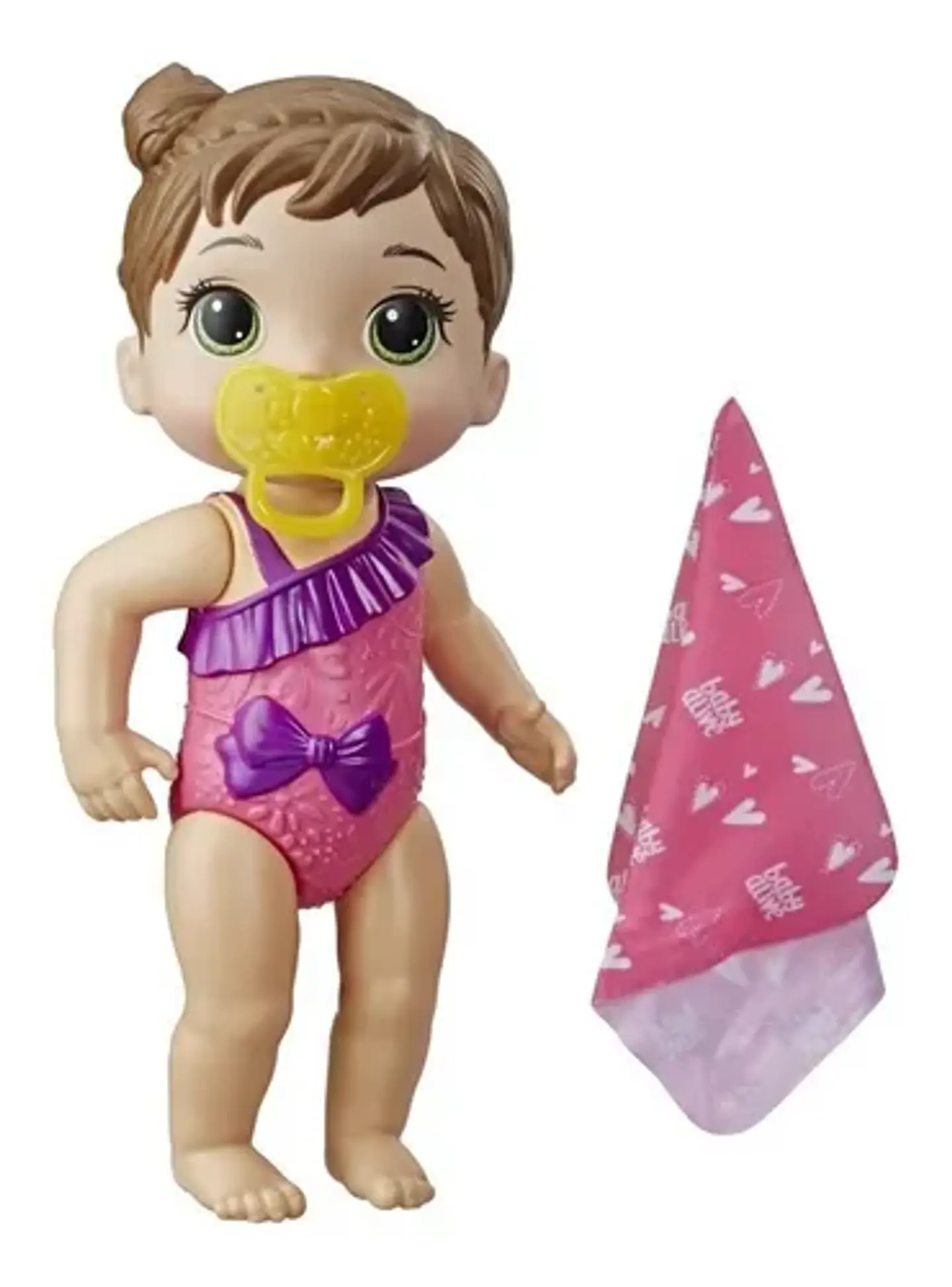 Muñeca Baby Alive Chapoteos Y Abrazos Rubia Castaña 1