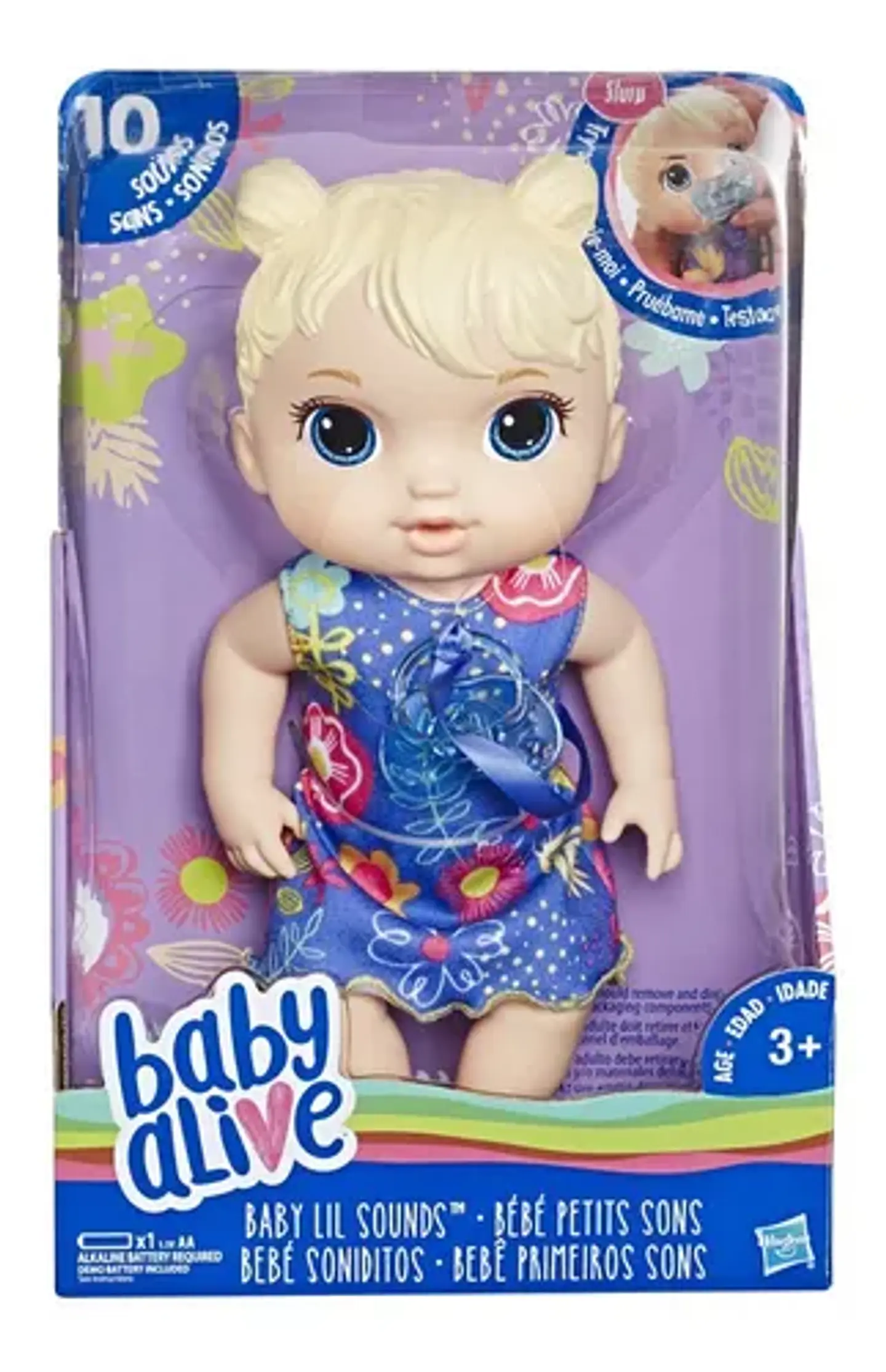 Muñeca Baby Alive Soniditos Rubia 1