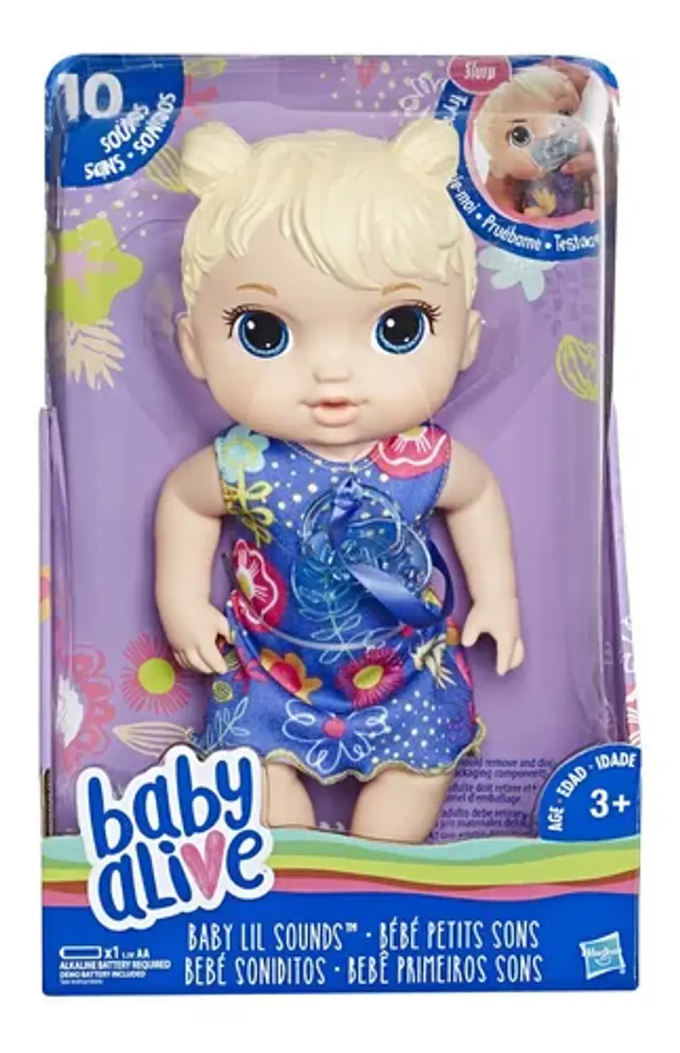 Muñeca Baby Alive Soniditos Rubia 1