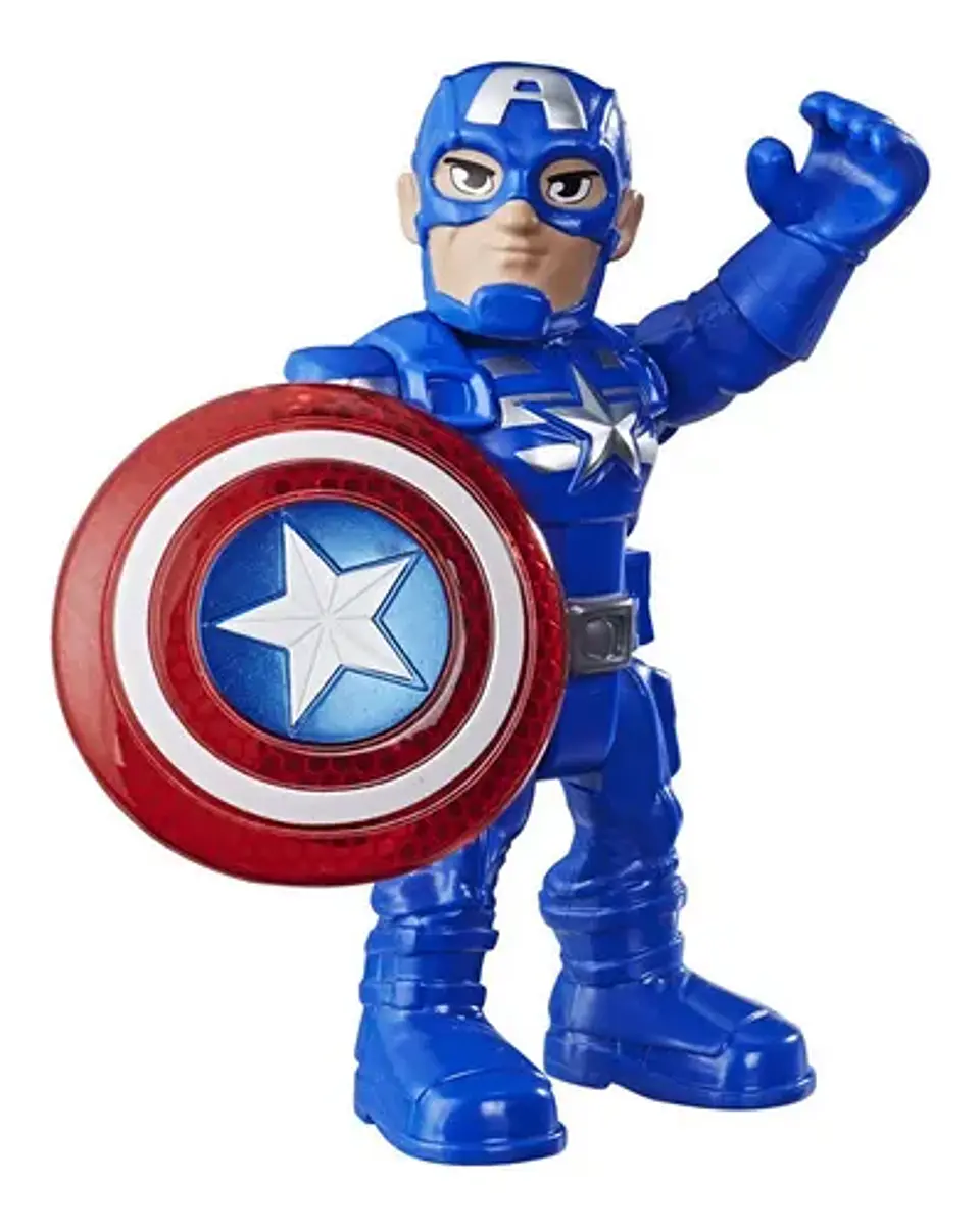 Figura De Acción Marvel Con Accesorio Capitán América 1